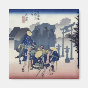 Morgen-Nebel in Mishima Magnet