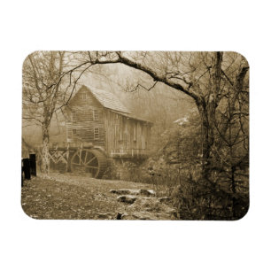 Morgen Nebel Magnet