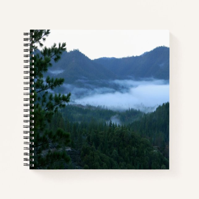 Morgen Nebel... Notizbuch (Vorderseite)