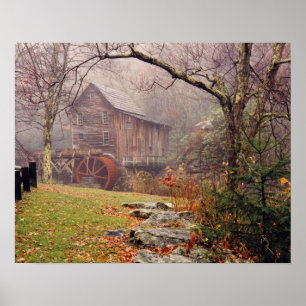 Morgen Nebel Poster