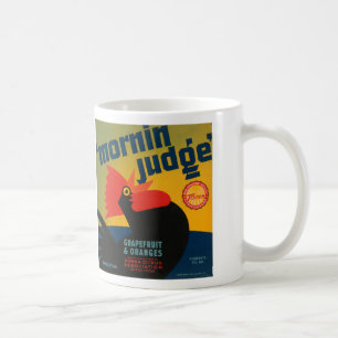 Morgen Richter Grapefruit und Orangen Kaffeetasse