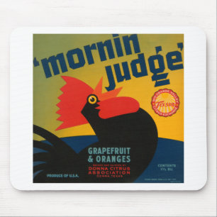 Morgen Richter Grapefruit und Orangen Mousepad