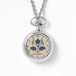 Morgen sind unsere lateinische Liebe Zitat Necklac Armbanduhr