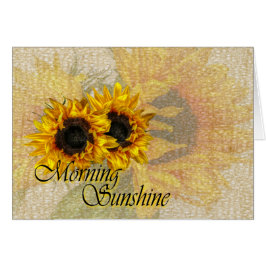 Morgen Sonnenschein...