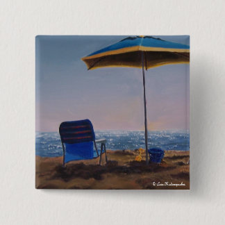 Morgen-Strand-Knopf Button