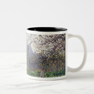 Morgen Sun, Herbst, Eragny, 18 Camille Pissarros Zweifarbige Tasse