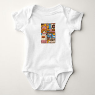 Morgen-Vibes Baby Strampler