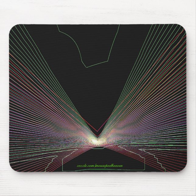 Morgen-Vogel Mousepad (Vorne)