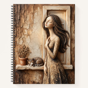 Morgen-Windows-Journal The Quiet Studio Notizbuch