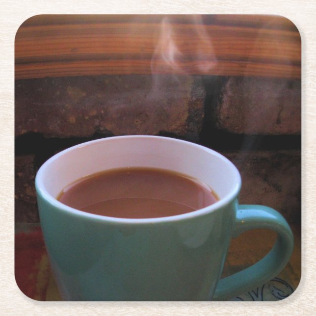 Morgenbraun - Kaffee oder Tee - Untersetzer (Vorderseite)