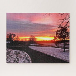 MORGENDÄMMERUNG IM WINTER