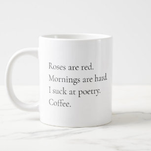 Morgendliche Poesie Jumbo-Tasse