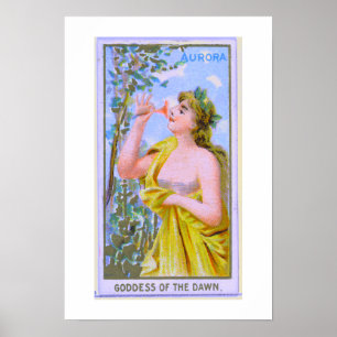 Morgengöttin, Aurora, Poster Print