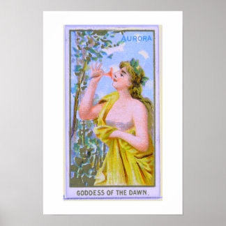 Morgengöttin, Aurora, Poster Print