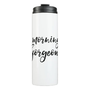 Morgengraue Thermosbecher