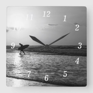 Morgengraue Uhr
