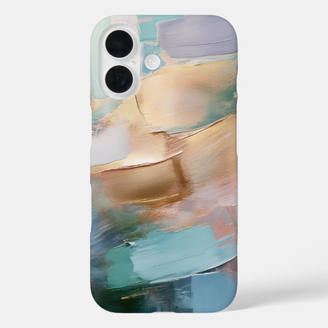 Morgengrauen iPhone 16 Hülle (Rückseite)