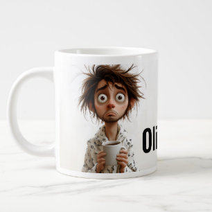Morgengrauen: Kaffee zuerst, Fragen später Jumbo-Tasse