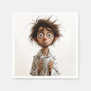 Morgengrauen: Kaffee zuerst, Fragen später Serviette