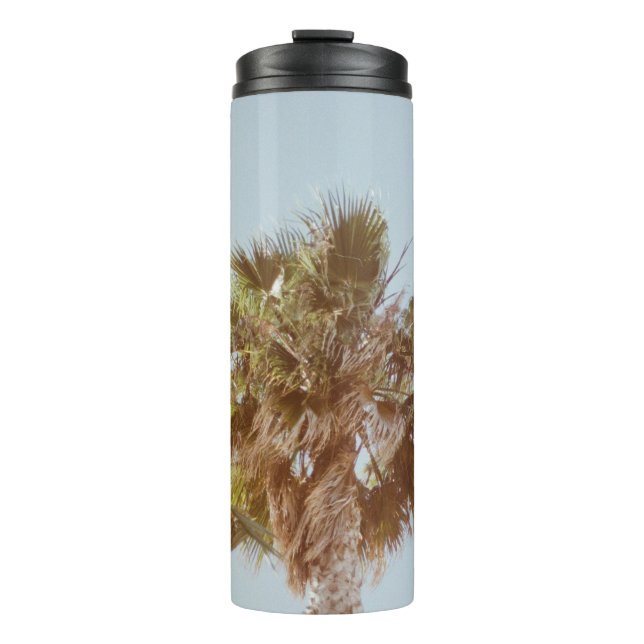 Morgengrün-blättriger Baum Thermosbecher (Vorderseite)