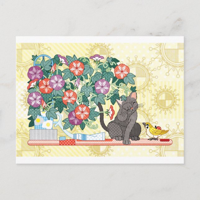 Morgenherrlichkeit Postkarte (Vorderseite)