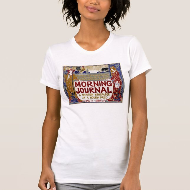 Morgenjournal T-Shirt (Vorderseite)