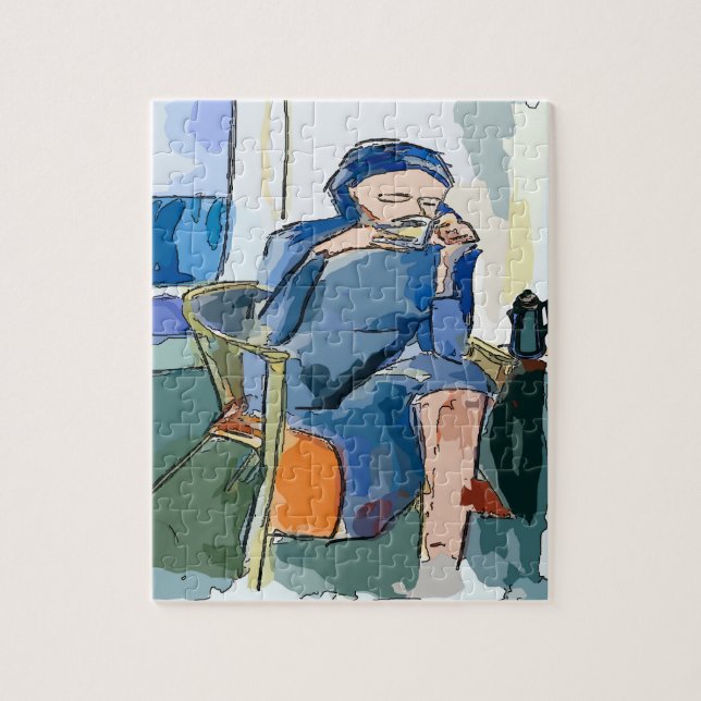 Morgenkaffee, (Vertikal)