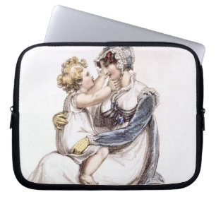 Morgenkleid, Modegeck von Ackermanns Repo Laptopschutzhülle