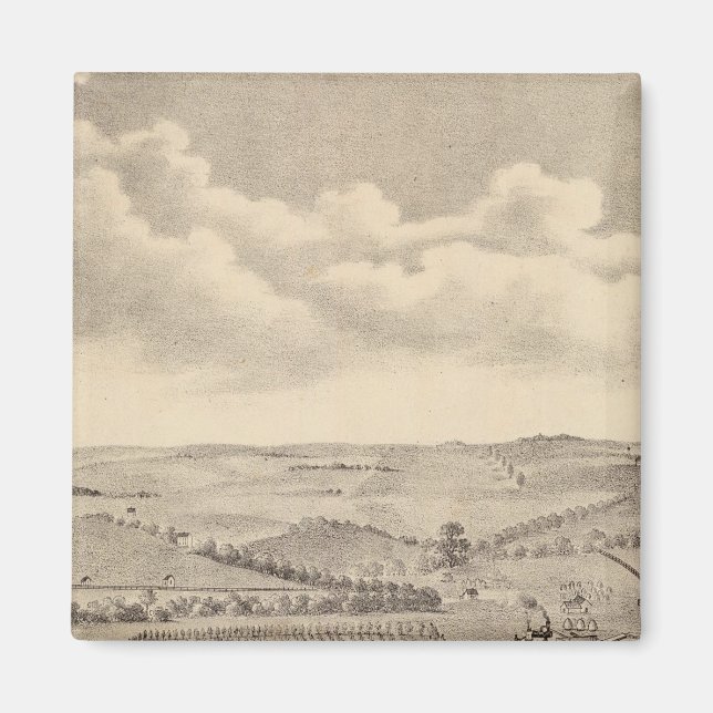 Morgenlandschaft, JD-Flüsse Magnet (Vorne)