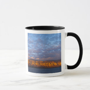 Morgenlicht begrüßt die Sierra de la Giganta Tasse