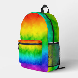 Morgenlicht durch Kristallprisma Bedruckter Rucksack