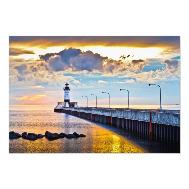 Morgenlicht Fotodruck (Vorne)