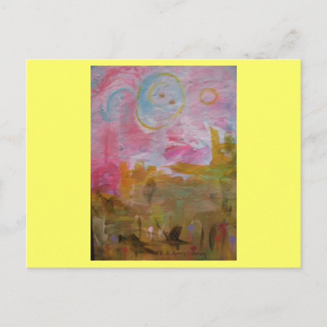 Morgenlicht Postkarte (Vorderseite)