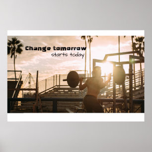 Morgenmotivation Poster
