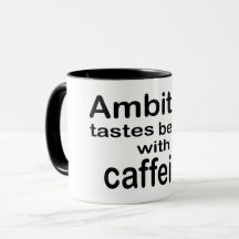 Morgenmotivation Tasse für Koffein