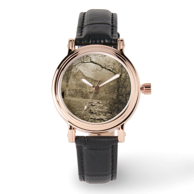 Morgennebel Armbanduhr (Vorderseite)