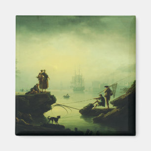 Morgennebel auf See von Joseph Vernet  Magnet