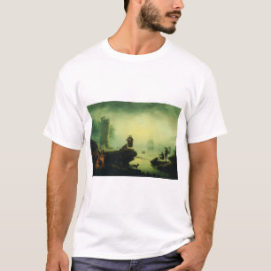 Morgennebel auf See von Joseph Vernet T-Shirt