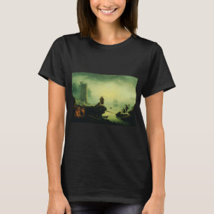 Morgennebel auf See von Joseph Vernet T-Shirt