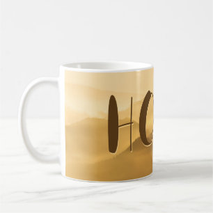 Morgennebel Goldschichten Sonnenaufgang Zuhause Zi Kaffeetasse