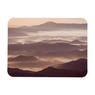 Morgennebel in den südlichen Appalachen Magnet