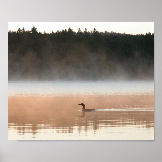 Morgennebel Poster (Vorne)