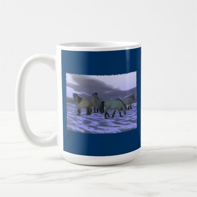 Morgenpferd Kaffeetasse (Links)