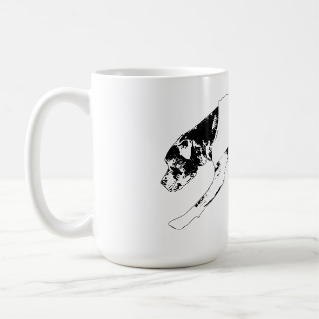 Morgenruhe, keine Hektik Kaffeetasse (Links)