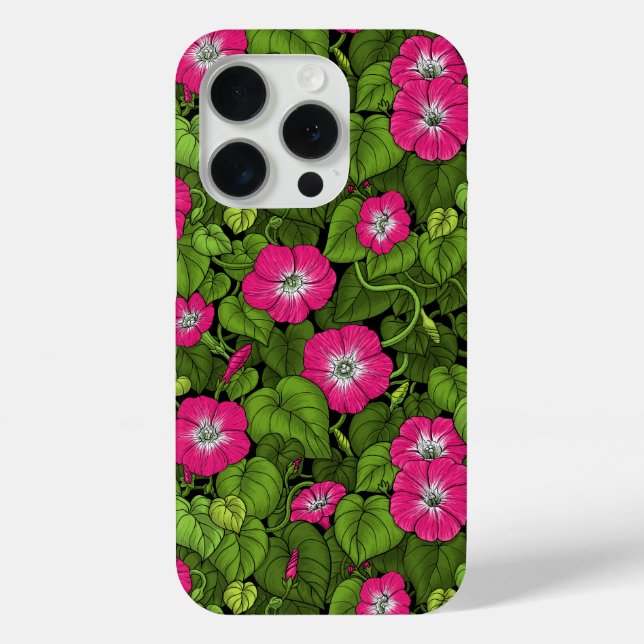 Morgenruhm in Rosa und Grün Case-Mate iPhone Hülle (Rückseite)