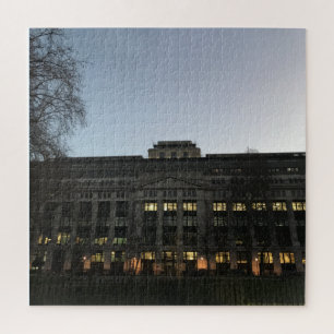 Morgens am Bloomsbury Square, London, Großbritanni