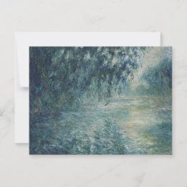 Morgens am Seine Monet Postkarte