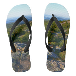 Morgens auf dem Cadillac Mountain at Acadia Flip Flops