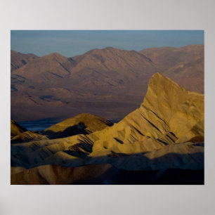 Morgens erstes Licht am Zabriskie Point und 3 Poster