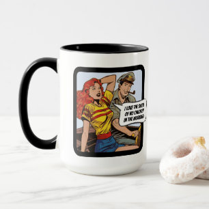 Morgens habe ich den Geruch nach kinderlosen Liebe Tasse